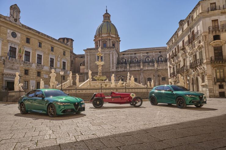 Alfa Romeo Giulia Quadrifoglio und Alfa Romeo Stelvio Quadrifoglio 2023