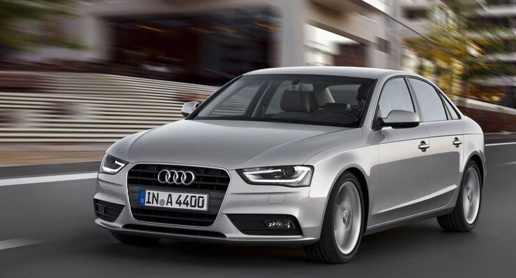 Audi A4, silber