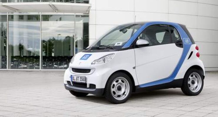 Daimler und Europcar wollen Carsharing-Netz aufbauen