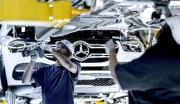 Das Mercedes-Benz Werk in Tuscaloosa, Alabama, Automobilbau, Autoherstellung, Fabrik, Fließband, Autoproduktion

The Mercedes-Benz plant in Tuscaloosa