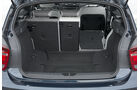 Der Kofferraum des BMW 116d