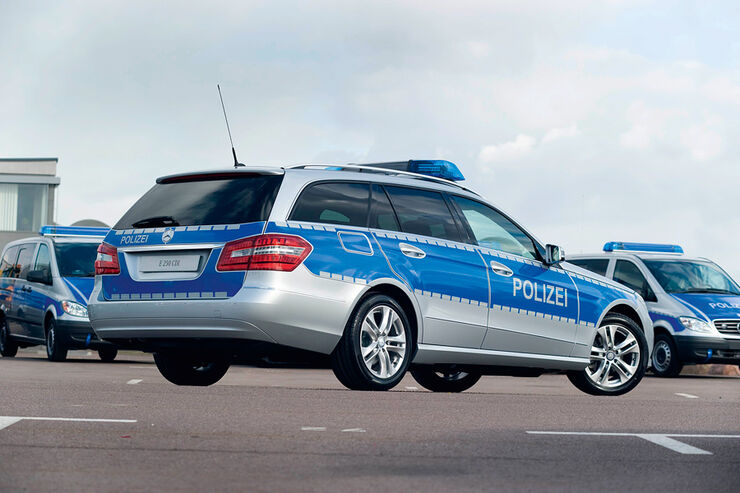 Daimler Fleet Management, Polizei Least 1.517 Mercedes - Firmenauto