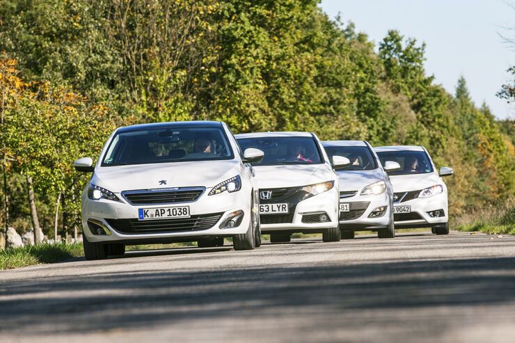 Drei gegen den Opel Astra