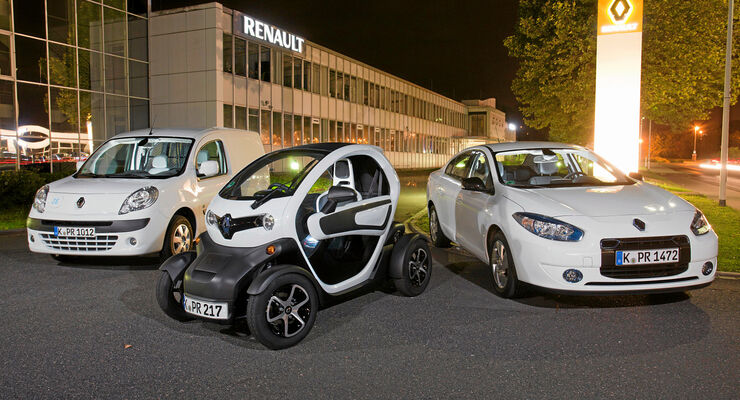 Elektromobile von Renault