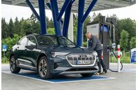 Elektrotankstelle, Ladestation, Ladesäule