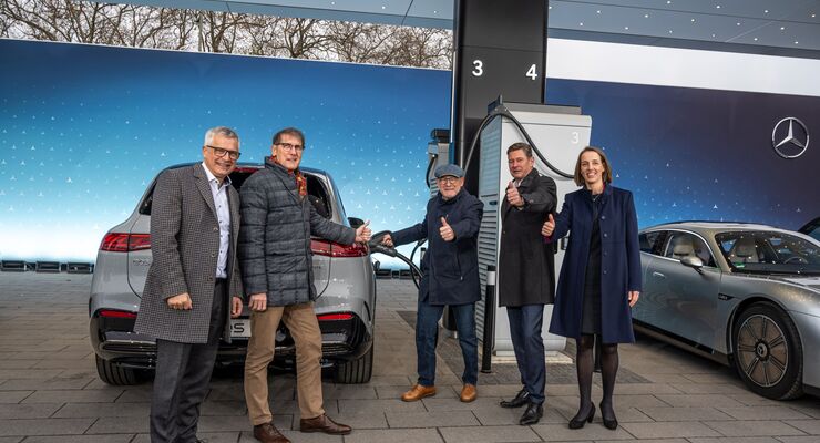 Eröffnung Mercedes-Benz Charging Hub MannheimOpening Mercedes-Benz Charging Hub Mannheim