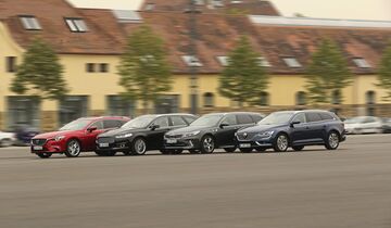 Kia Optima Sports Wagon, Mazda 6 Kombi, Ford Mondeo Turnier, Renault Talisman Grandtour