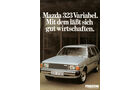 Mazda 323, Werbung