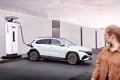 Mercedes EQA, Elektroauto, E-Auto, laden, Ladesäule, Schnellladesäule, Ionity