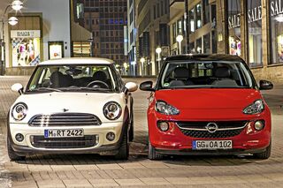 Vergleichstest Mini One Gegen Opel Adam Die Edlen Kleinen Firmenauto