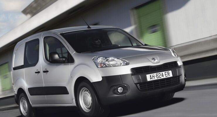 Peugeot Partner und Citroen Berlingo kommen als Stromer