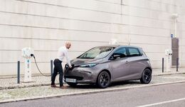 Renault Zoe 2018, Ladesäule, E-Auto, Elektroauto, laden, aufladen