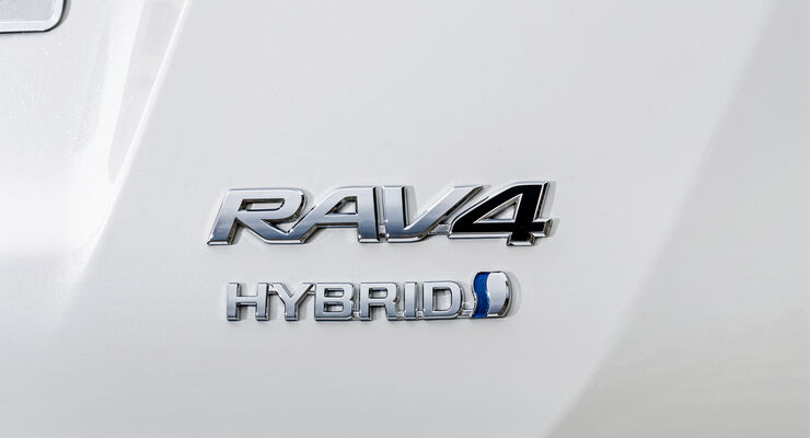 Toyota RAV4 Logo Hybrid