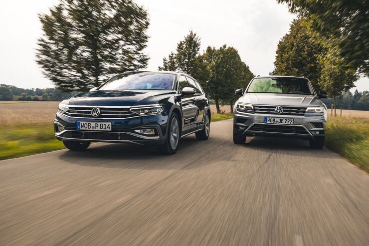 VW Tiguan2019 und VW Passat 2019